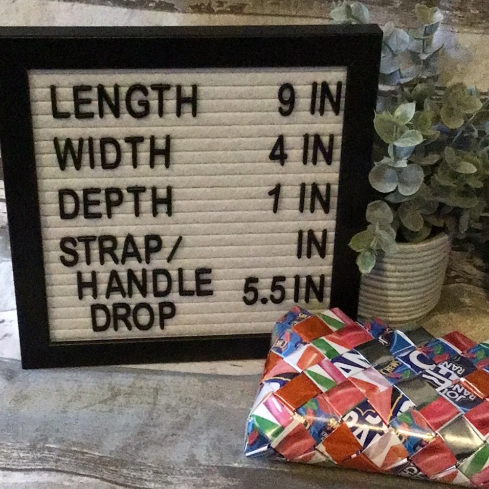 Woven Clutch Bag - Picture 7 of 8